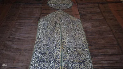 مرمت پرده قدیمی خانه کعبه در ترکیه