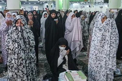 نماز عید سعید قربان در حرم حضرت عبدالعظيم(ع)