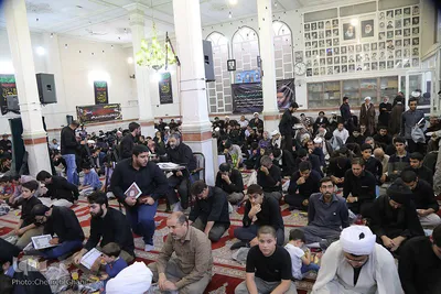 مراسم چهلمین روز شهادت جهادگر انقلابی و خادم قرآنی حجت‌الاسلام سید مهدی تقوی