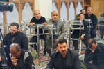 مرثیه سرایی حاج صادق آهنگران در رثای شهادت حضرت فاطمه سلام‌الله‌علیها