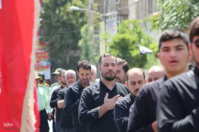 دسته عزاداری رحلت پیامبر اکرم (ص) و امام حسن مجتبی (ع) در ملایر