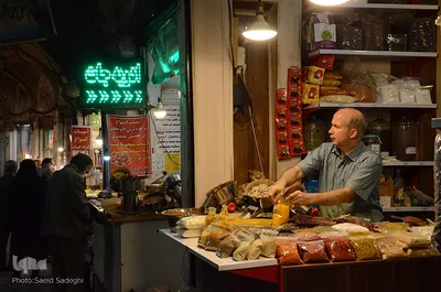 بازار تاریخی تبریز درایام ماه مبارک رمضان