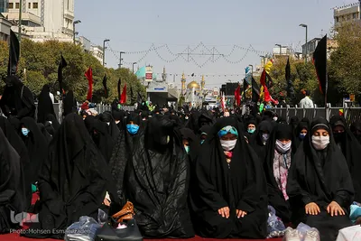 مراسم اربعین حسینی در جوار حرم امام رضا(ع)
