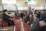 حضور استاندار آذربایجان شرقی در جمع نمازگزاران مسجد سیدحمزه