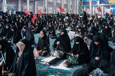 سوگواره رهبر شهید ایران در کرج