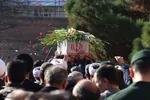 مراسم تشییع و تدفین شهید گمنام در دانشگاه هنر اسلامی تبریز‎