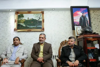 دیدار جامعه قرآنی با خانواده شهید مدافع حرم حسین معزغلامی
