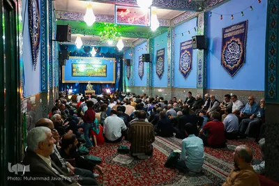 آذین‎بندی و جشن شب نیمه شعبان
