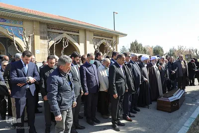 
مراسم خاکسپاری سفیر سابق فلسطین در بهشت زهرا
