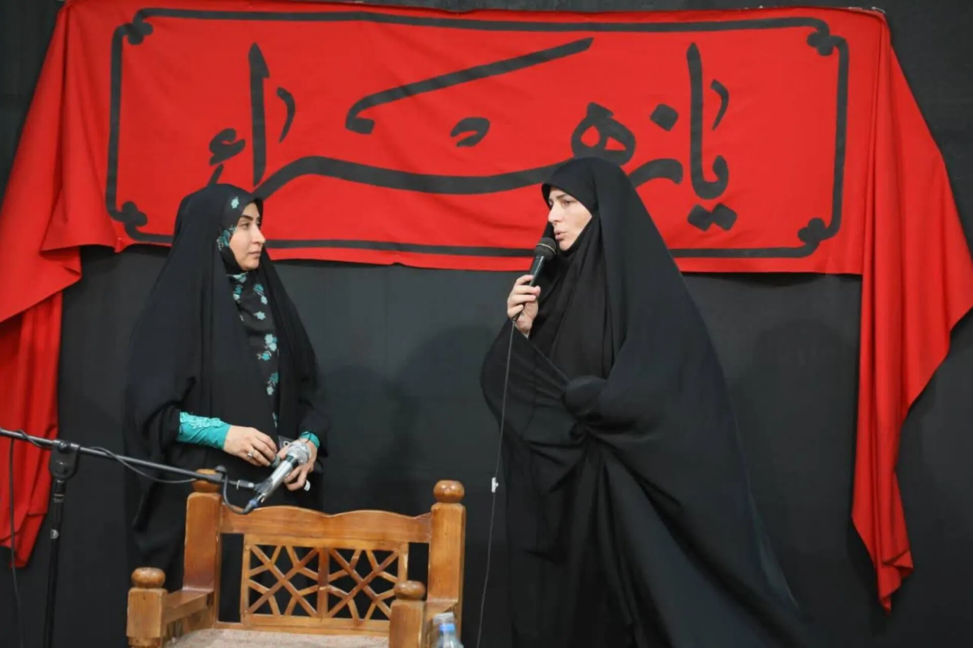 نمایش وجهه زنانه مقاومت در اربعین