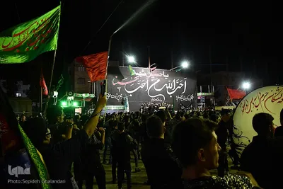 مراسم عزاداری شب تاسوعای حسینی در بیرجند