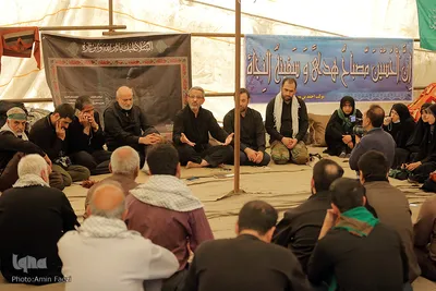 بازديد اصحاب رسانه از فعاليت‌هاي موكب احمدبن موسي(ع) در كربلا
