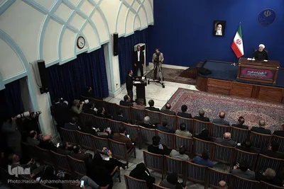 نشست خبری رییس جمهور