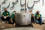 توزیع ۴۰ تن آش نذری در کرج
