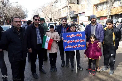 راهپیمایی ۲۲ بهمن در شهرستان اهر