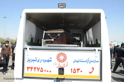 مراسم تشییع پیکر فخرالذاکرین حاج فیروز زیرک کار در تبریز