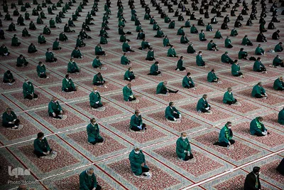 مراسم "شکرانه بازگشایی حرم مطهر رضوی"
