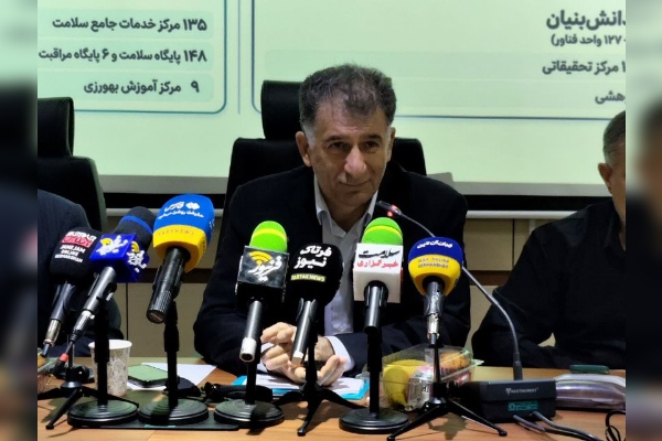 علی سروش رییس دانشگاه علوم پزشکی کرمانشاه