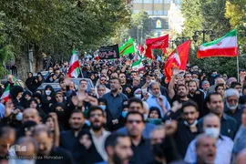 راهپیمایی مردمی یاران مهدی (عج) یاوران رهبری