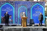 نماز باشکوه عید سعید فطر به امامت آیت الله محمدی لائینی  در ساری