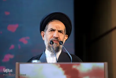 سید محمدحسن ابوترابی‌فرد در آیین افتتاح قرارگاه فرهنگی اربعین