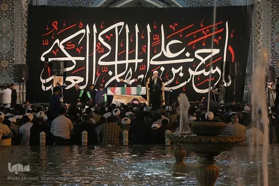 وداع با پیکر طلبه شهید مدافع امنیت مهدی زاهدلویی