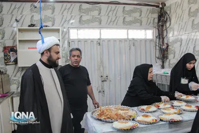 خدمت مواکب ملایر به زائران اربعین
