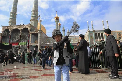 ⁨قم عزادار دخت نبی مکرم اسلام⁩(ص)