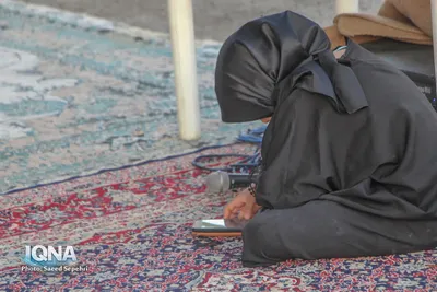 خدمت مواکب ملایر به زائران اربعین
