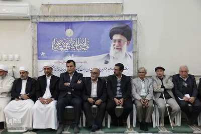 جشن دهه ولایت در مسجد پیامبر اکرم(ص) اهل تسنن در شیراز
