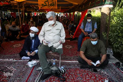 مراسم دعای پرفیض عرفه در گلزار شهدا