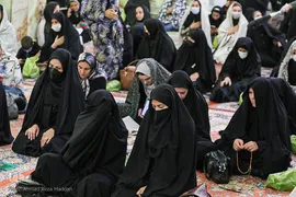 عزاداری روز شهادت حضرت امام رضا(ع) در حرم مطهر حضرت شاهچراغ (ع)