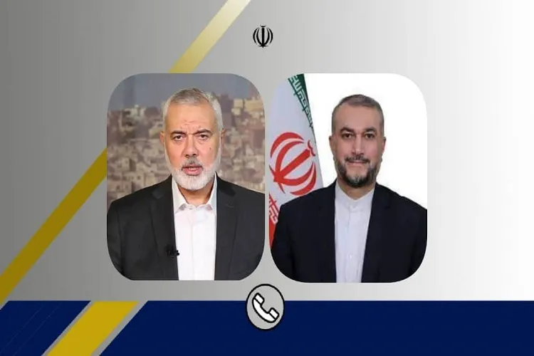 گفت‌وگوی تلفنی امیرعبداللهیان با اسماعیل هنیه؛ تقدیر از وحدت گرو‌ه‌های مقاومت