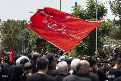 عزاداری عاشورای حسینی در کرج‎