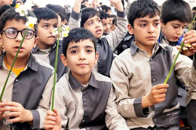جشن میلاد امام زمان(عج )درمدرسه شاهدملایر‎