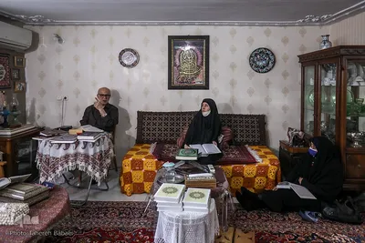 جلسه آموزش قرآن استاد موسوی بلده