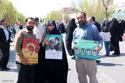 راهپیمایی روز قدس در یزد
