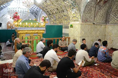 مراسم دعای پرفیض عرفه در آستان مقدس سید حمزه(ع) تبریز