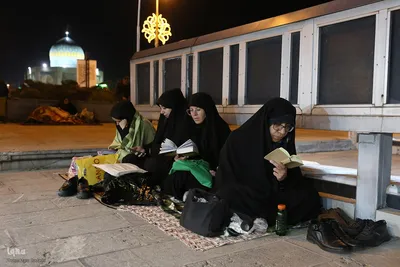 مراسم احیای شب بیست‌وسوم رمضان در قزوین‎