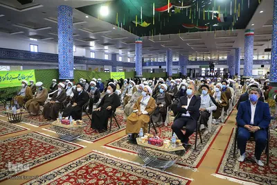 گردهمایی علما و روحانیون با حضور حجت‌الاسلام علی اکبری در بیرجند