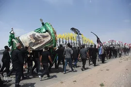عزاداری تاسوعای حسینی - روستای حسن آباد سمنان