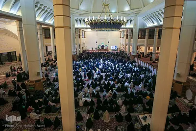شب لیله الرغائب در حرم مطهر شاهچراغ