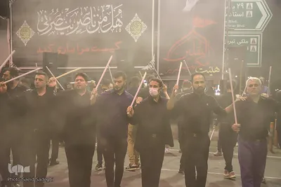 مراسم شاه حسین گویان تبریز‎‎