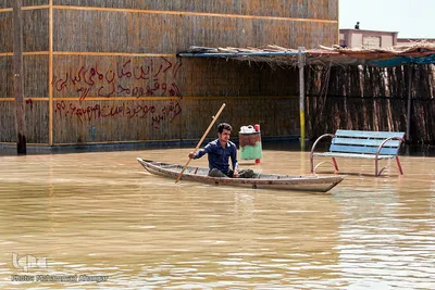 آب‌گرفتگی روستاهای شادگان