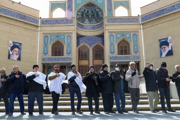 عزاداری خیابانی همزمان با سالروز شهادت امام علی(ع) تبریز