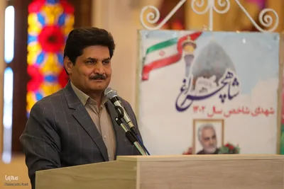 مراسم اربعین شهدای حمله تروریستی کرمان‎