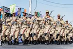 رژه نیروهای مسلح استان البرز درآغاز هفته دفاع مقدس‎‎
