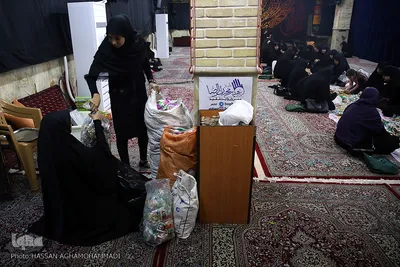 آئین رزق زائر اربعین حسینی در بقعه شیخ طرشتی