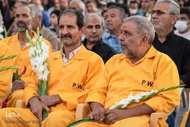 آیین تجلیل از آزادگان سرافراز وخانواده های معظم شهدای آزاده‎‎