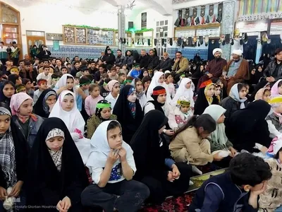 عزاداری و اجتماع حماسی نوجوانان و جوانان امام رضایی در اهر